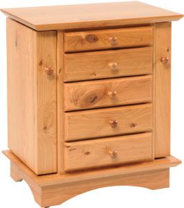 Shaker Dresser Top Jewelry Cabinet