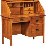 Post Mission Small Rolltop Desk