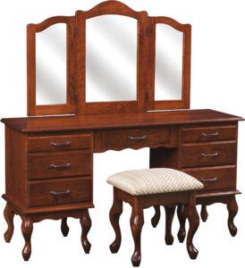 Large Queen Anne Dressing Table