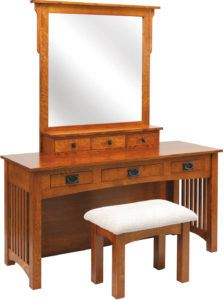 Large Mission Dressing Table