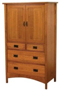 Arts and Crafts Deluxe Armoire