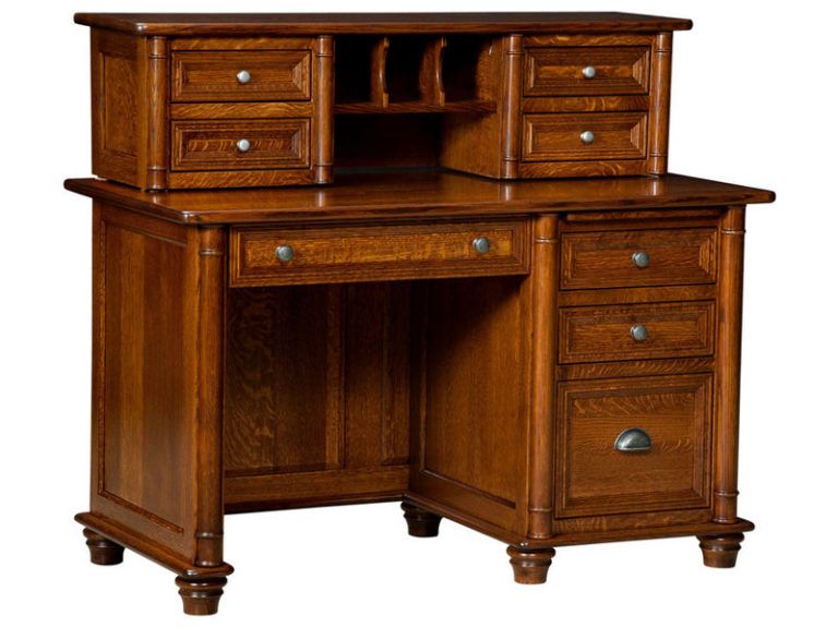 Amish Belmont Student Desk with Topper