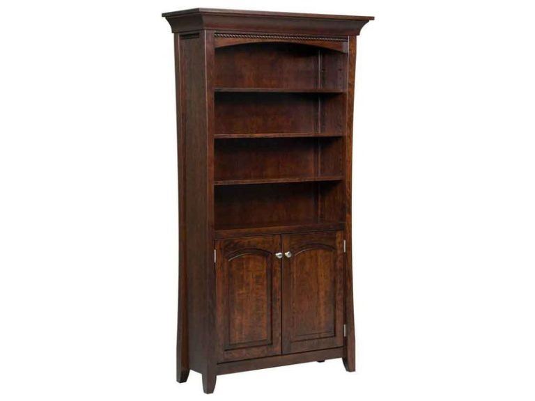 Amish Berkley Bookcase with Doors