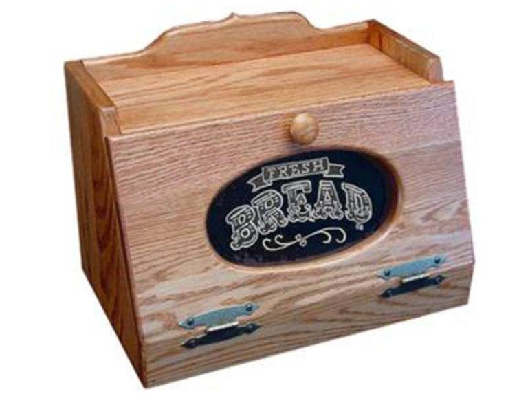 Custom Bread Box with Plexiglas Front