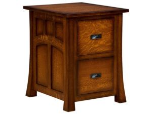 Bridgefort Hardwood Mission File Cabinet