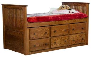 Twin Captain Bed