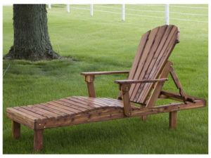 Cedar Chaise Patio Lounge