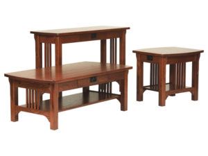 Craftsman Mission Occasional Table Set