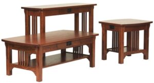 Craftsman Mission Occasional Table Set