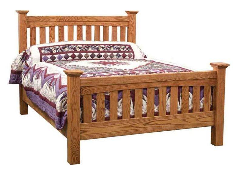 Amish Ellis Slat Bed