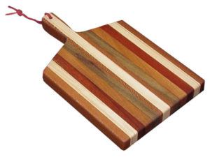 Exotic Hardwood Cutting Board with Handle