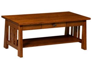 Freemont Open Mission Hardwood Coffee Table