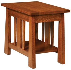 Freemont Open Mission Hardwood Small End Table