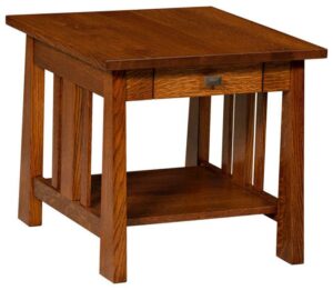 Freemont Open Mission Hardwood End Table