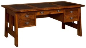 Freemont Mission Open Pedestal Desk