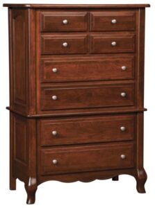French Country Eight Drawer Chest