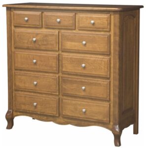 French Country Eleven Drawer Chest