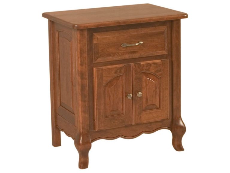 Amish French Country Nightstand