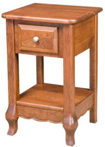 French Country One Drawer Nightstand