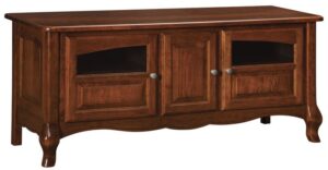 French Country Three-Door TV Cabinet