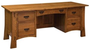 Modesto Hardwood File Desk