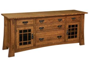 Modesto Hardwood Lateral Credenza