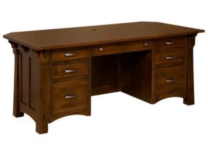 Manitoba Hardwood Executive Desk