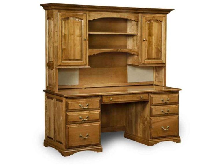 Amish Mannington Desk with Hutch