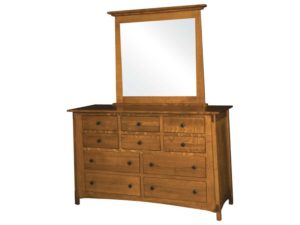 McCoy Ten Drawer Dresser with Mirror