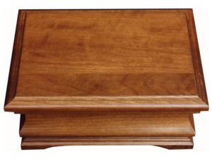 Medium Cherry Solid-Wood Jewelry Box