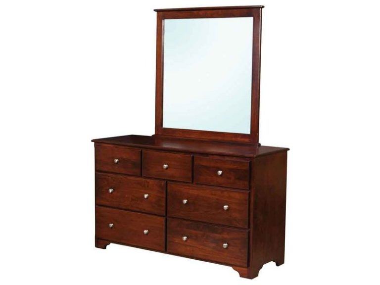 Amish Millerton Dresser with Mirror