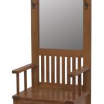 Mission Wood Hall Seat