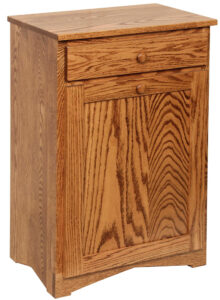 Mission Easy-Slide Trash Bin with Top Drawer