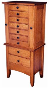 Mission Style Jewelry Armoire