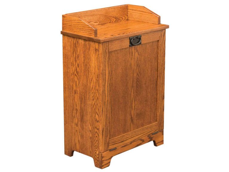 Amish Mission Tilt Out Trash Bin