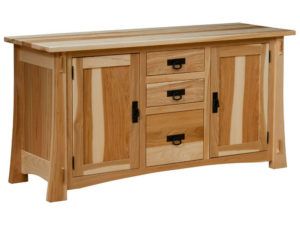 Modesto Hardwood Small Credenza