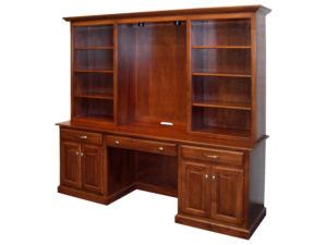 Naper Desk With Bookcase