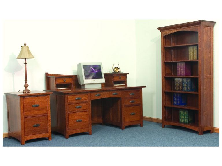 Amish Oakwood Office Set