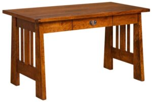 Freemont Open Mission Hardwood Pencil Desk