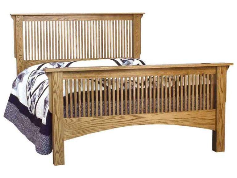 Amish Ridgecrest Stick Mission Bed