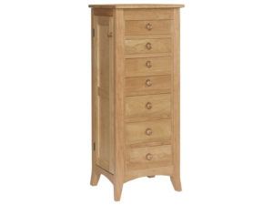 Shaker Hill Style Cherry Jewelry Armoire