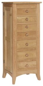 Cherry Shaker Hill Jewelry Armoire