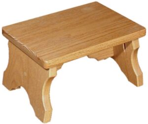 Small Solid-Oak Bench