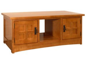 Custom Weaver Mission Coffee Table