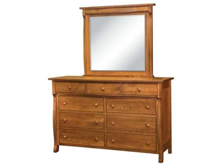 Custom Wellington Dresser with Mirror