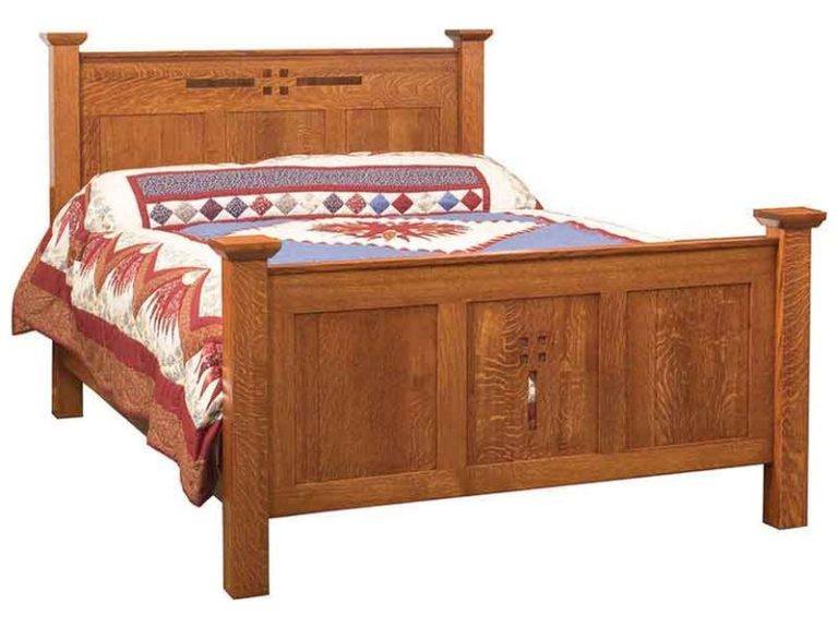 Amish West Village Bed