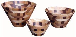 Mixed Wooden Bowls: Small, Medium, Large