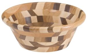 Mixed Wooden King's Dish Bowl