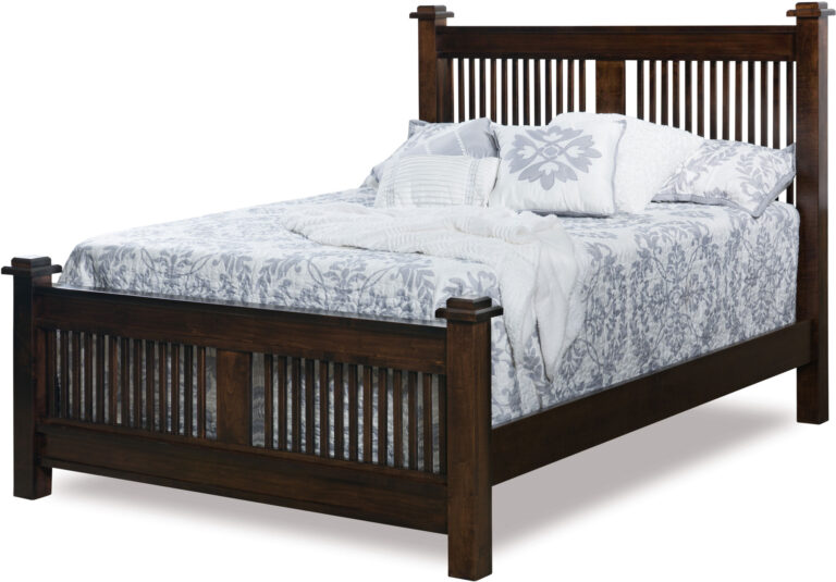 Custom American Mission Bed