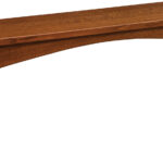 Arts and Crafts Hardwood Bench